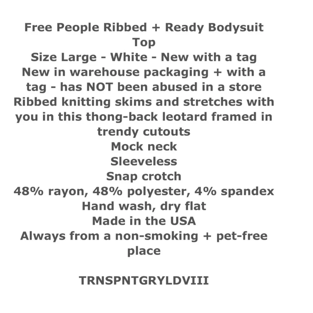 Free People nwt enlarge